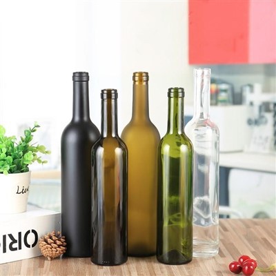 고품질 750ml 와인 글라스 병